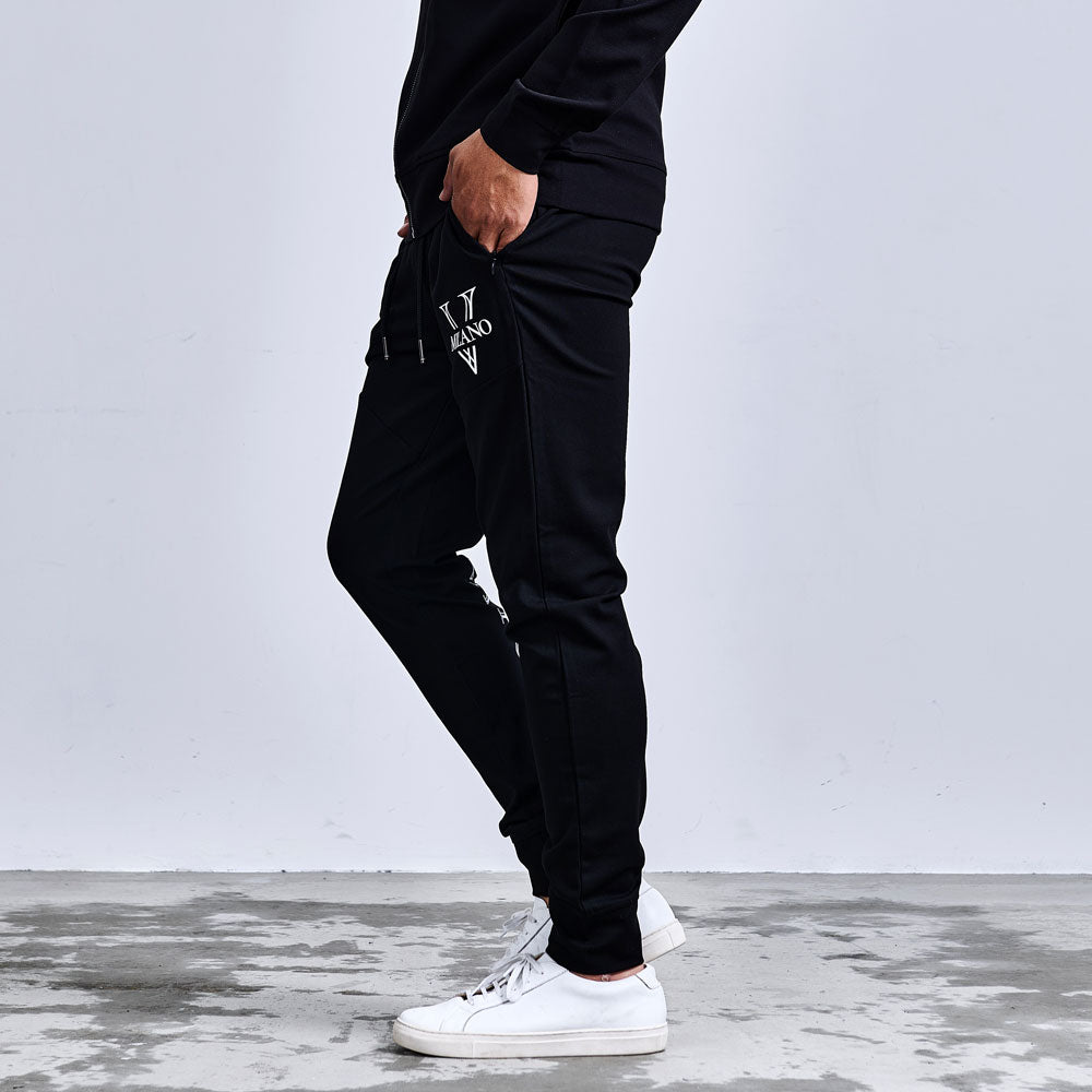 ヴィオラ VIOLA VIOLA 切替ロングパンツ (2-1(O.WHITE/オフホワイト)) 2-1(O.WHITE/オフホワイト)