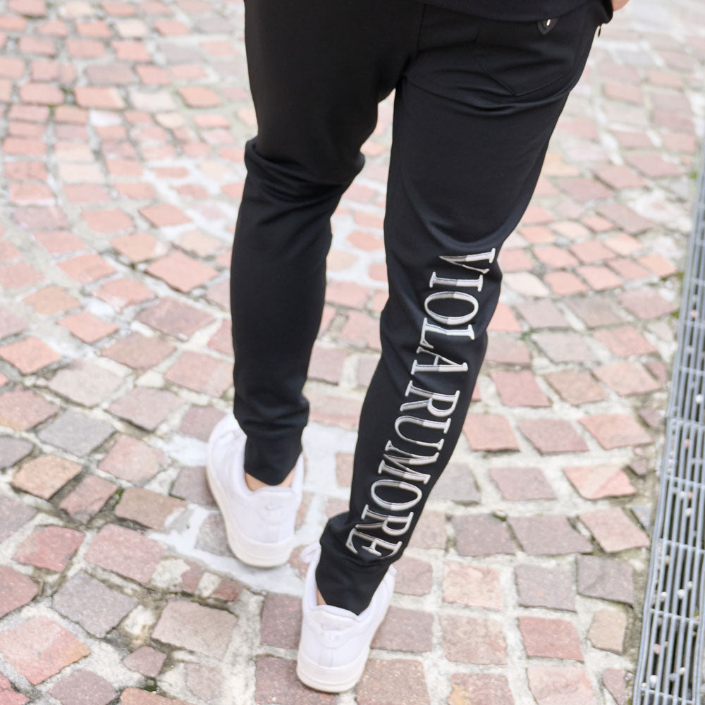 ヴィオラ VIOLA VIOLA 切替ロングパンツ (2-1(O.WHITE/オフホワイト)) 2-1(O.WHITE/オフホワイト)