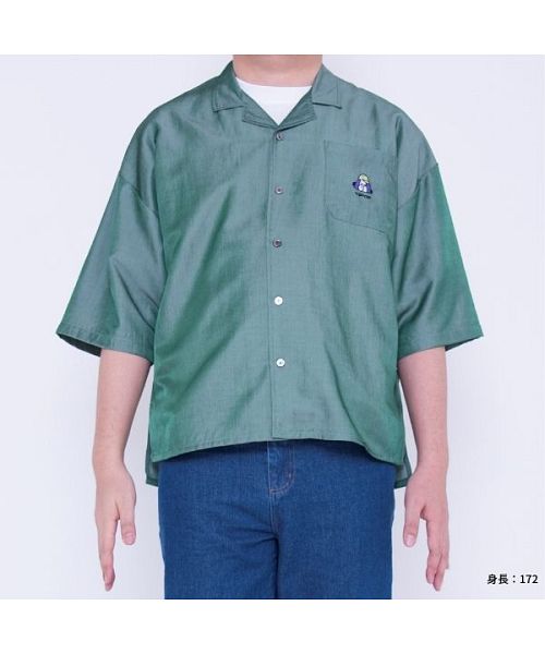 ヴィレッジヴァンガード VILLAGE VANGUARD 【yipyip】オープンカラーシャツ【特典付き】