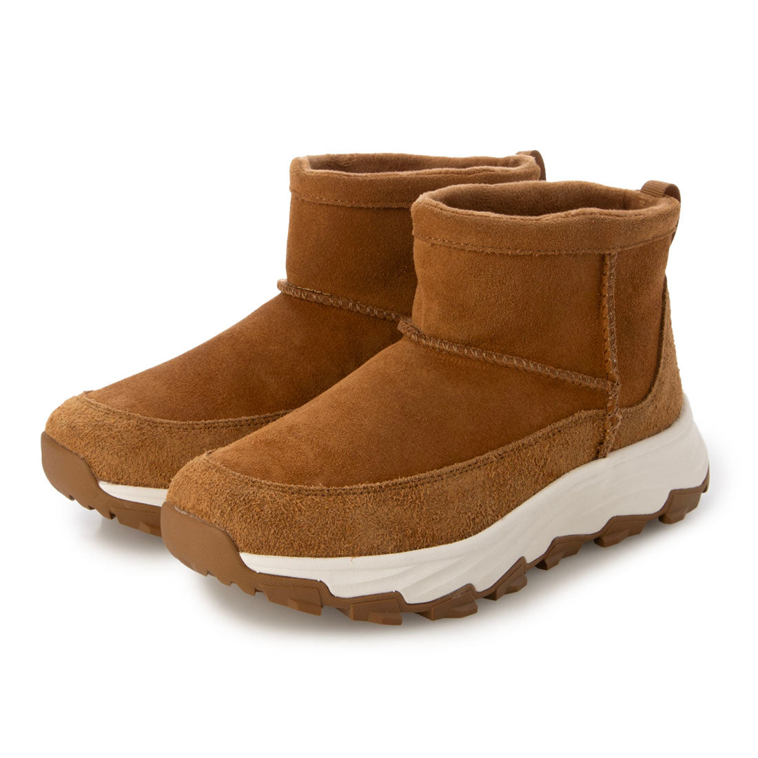 ウィンクルム VINCULUM スエードスニーカーブーツ (ブラウンスウェード) ブラウンスウェード