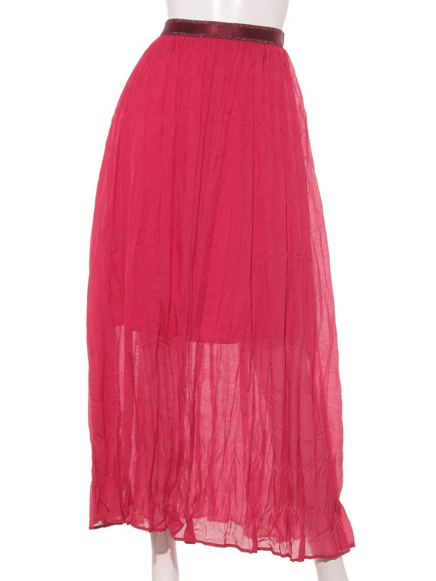 ビッキー VICKY ブライトスパンボイルフレアSK (ピンク) ピンク