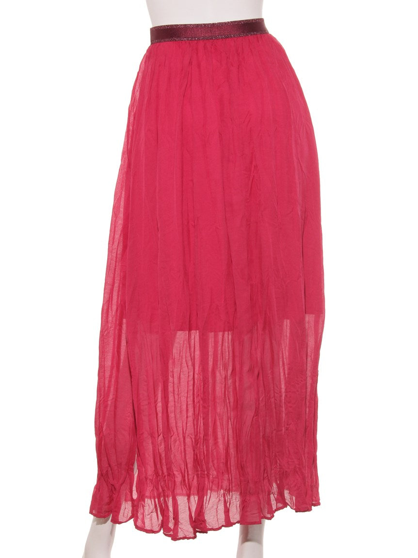 ビッキー VICKY ブライトスパンボイルフレアSK (ピンク) ピンク