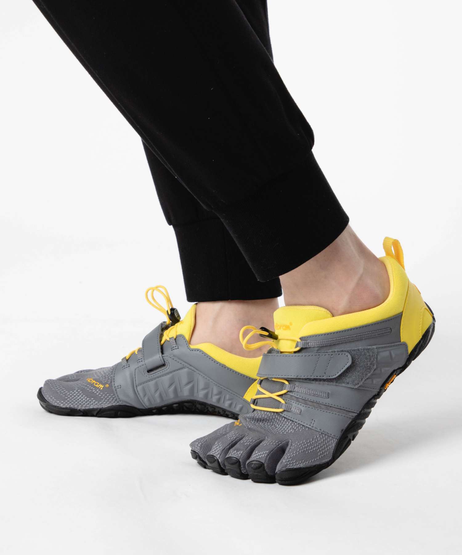 ビブラムファイブフィンガーズ Vibram FiveFingers ビブラム ファイブフィンガーズ Vibram FiveFingers V-Train 2.0 21M7701 トレイル ランニング ベアフット 五本指 メンズ シューズ (GREY×LIME×BLACK) GREY×LIME×BLACK