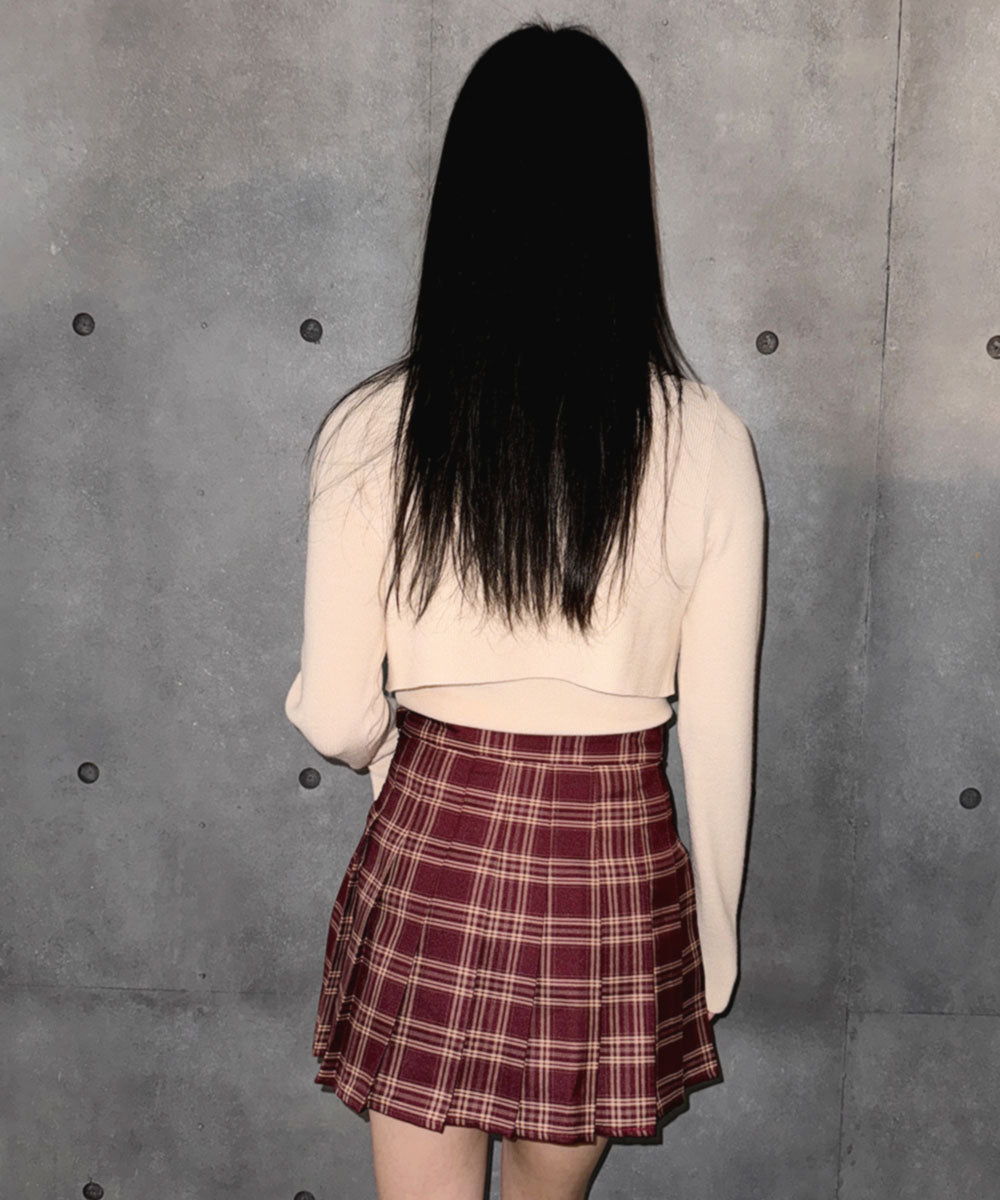 ビビッドレディ VIVIDLADY 2点セット リボン付きニット キャミソール ニットプルオーバー (クリーム) クリーム