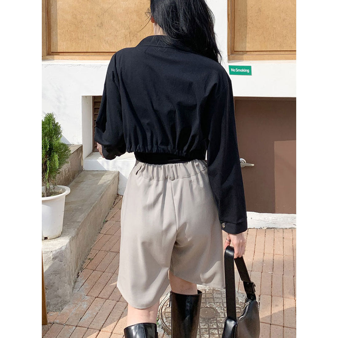 ビビッドレディ VIVIDLADY アウター レディース クロップド丈ジャケット 秋 ブルゾン