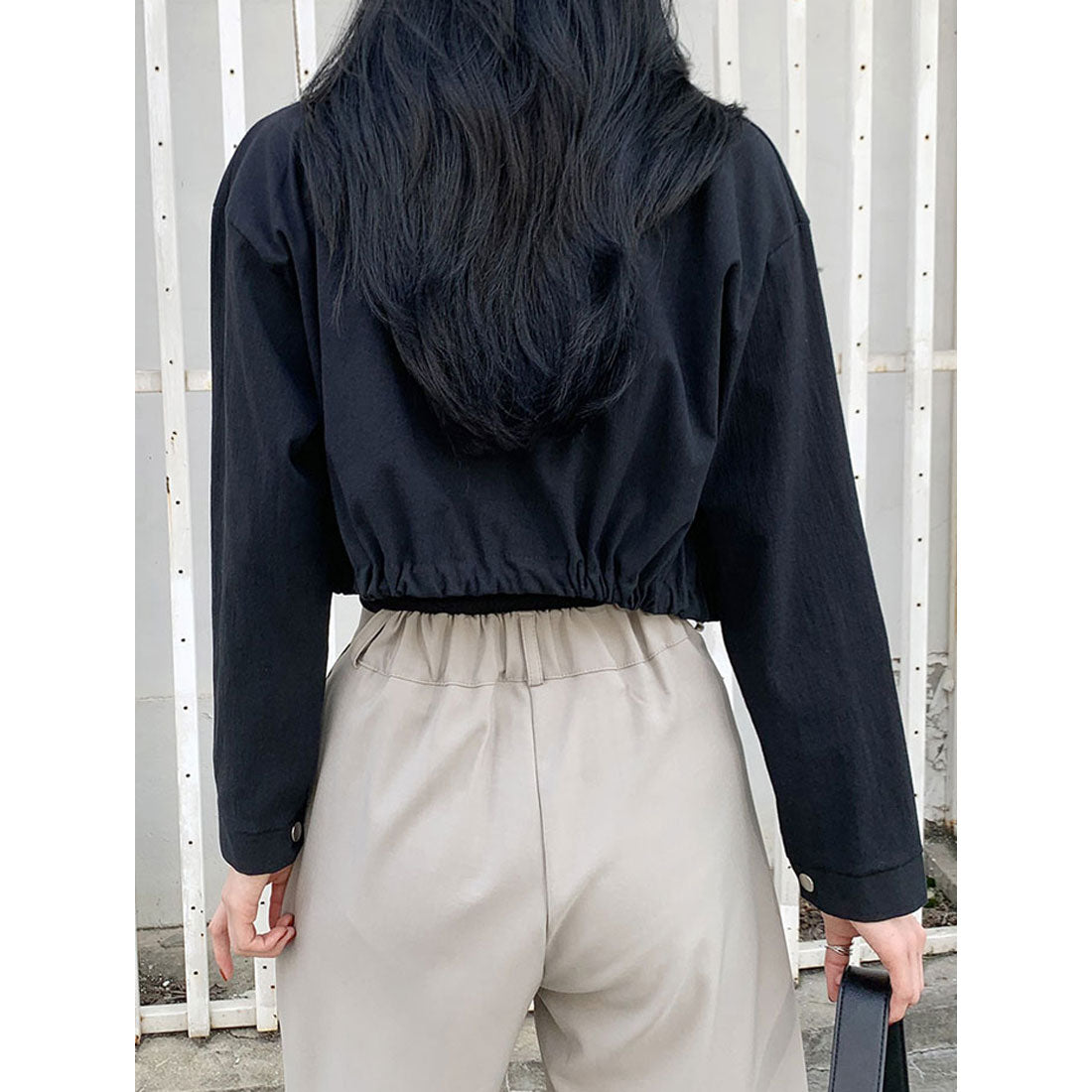 ビビッドレディ VIVIDLADY アウター レディース クロップド丈ジャケット 秋 ブルゾン