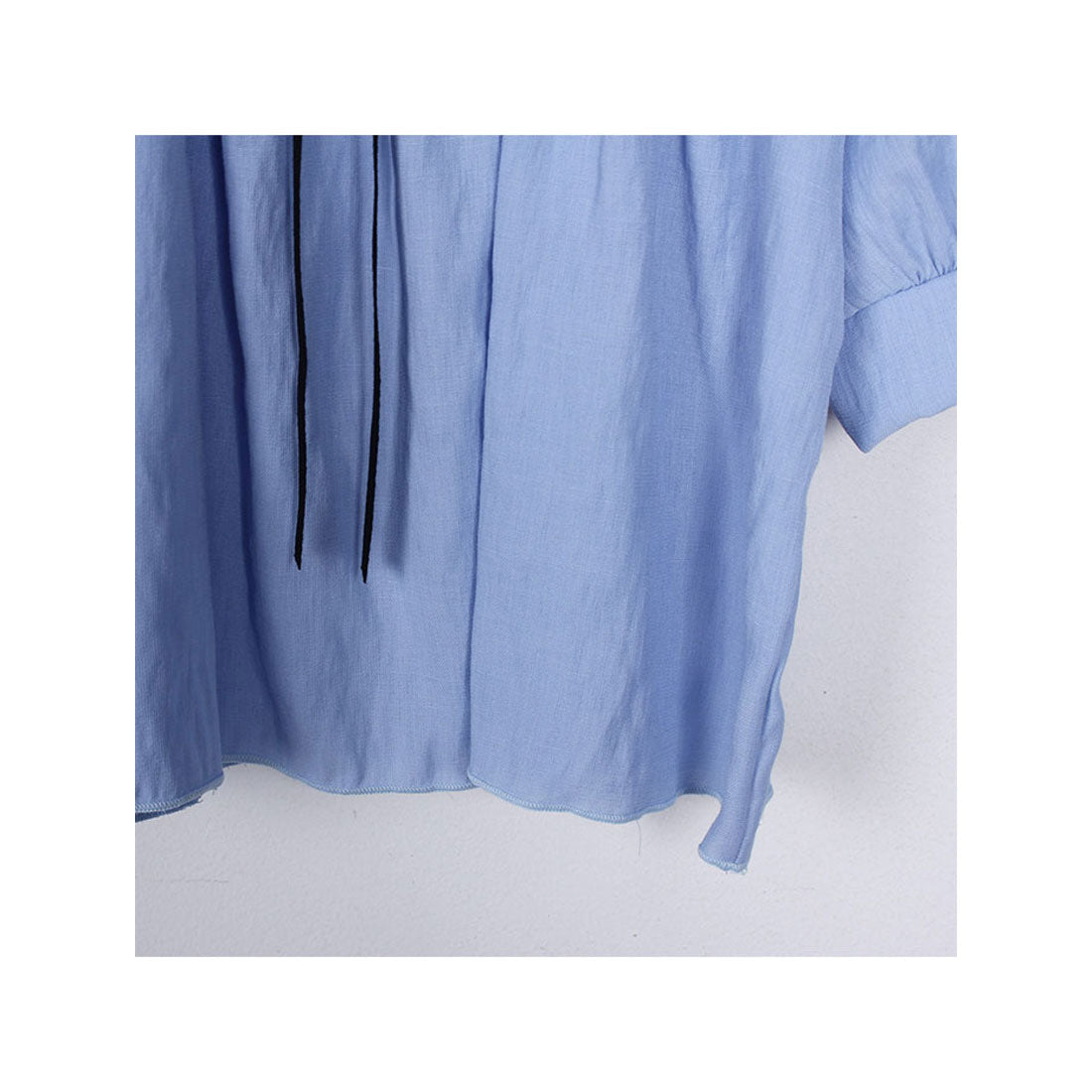 ビビッドレディ VIVIDLADY リボン付きふんわりスリーブブラウス 全4色 レディース (アイボリー) アイボリー