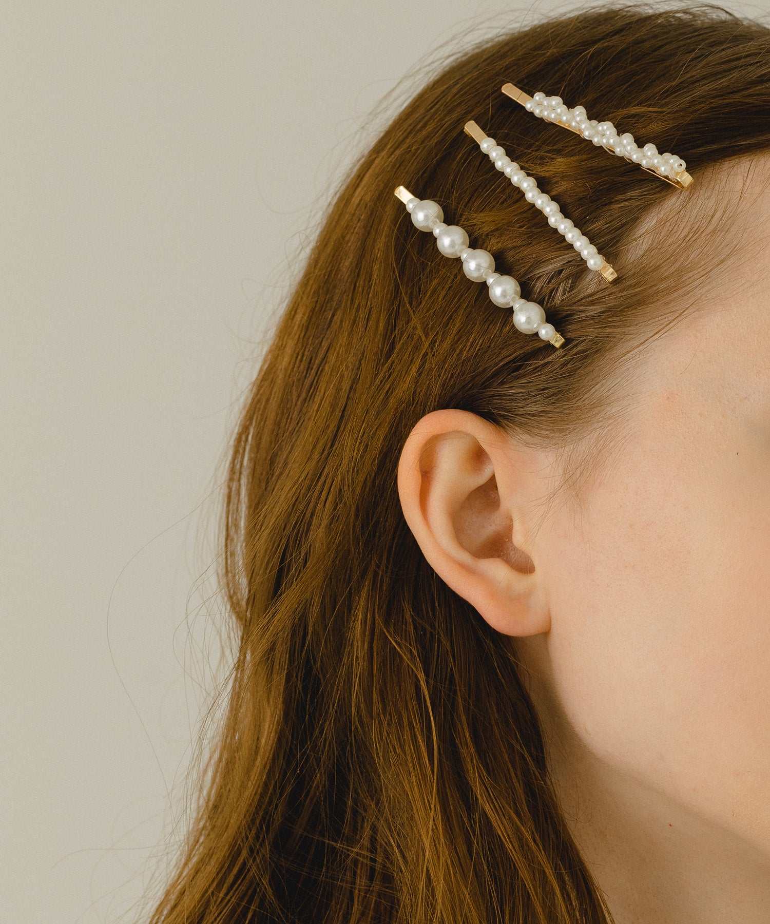 VATSURICA 〈LOINE〉 Pearl Set Hairpins