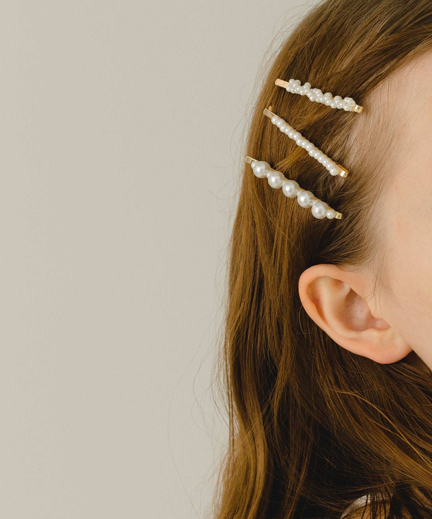 VATSURICA 〈LOINE〉 Pearl Set Hairpins