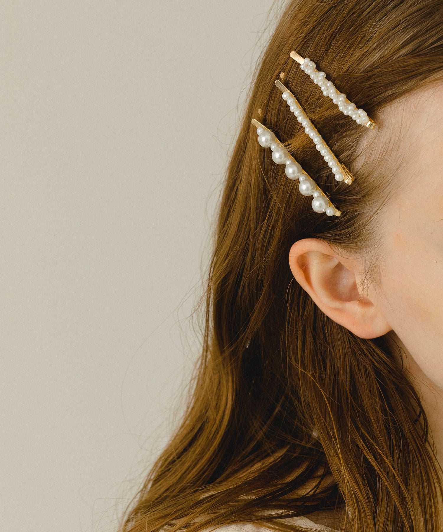 VATSURICA 〈LOINE〉 Pearl Set Hairpins