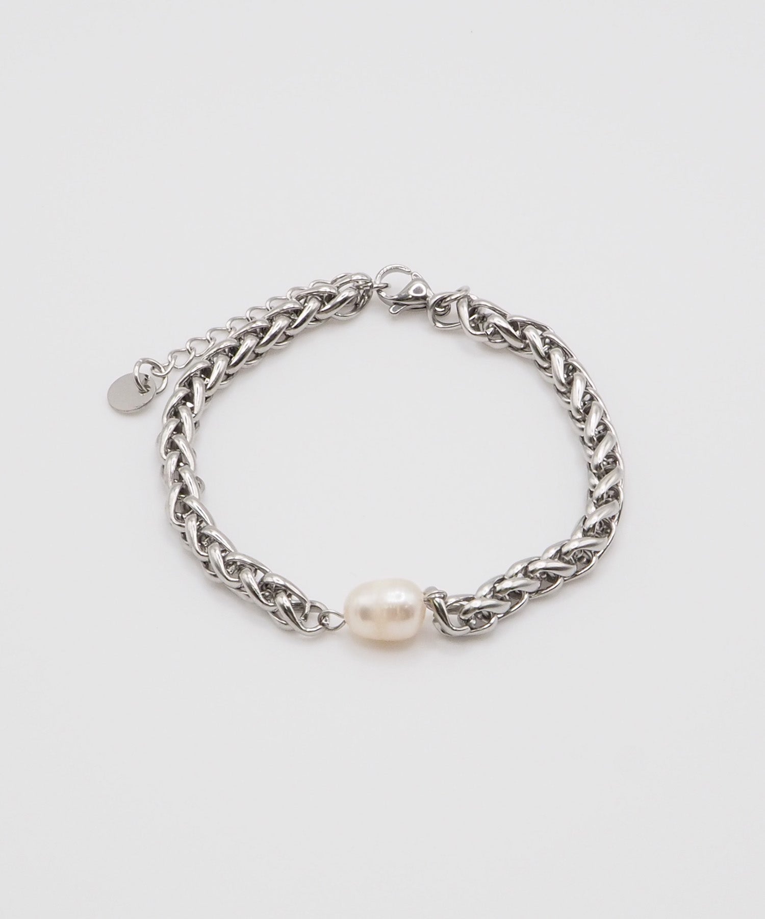 バツリカ VATSURICA 〈VATSURICA〉金属アレルギー対応 / サージカルステンレス / 淡水パール ブレスレット