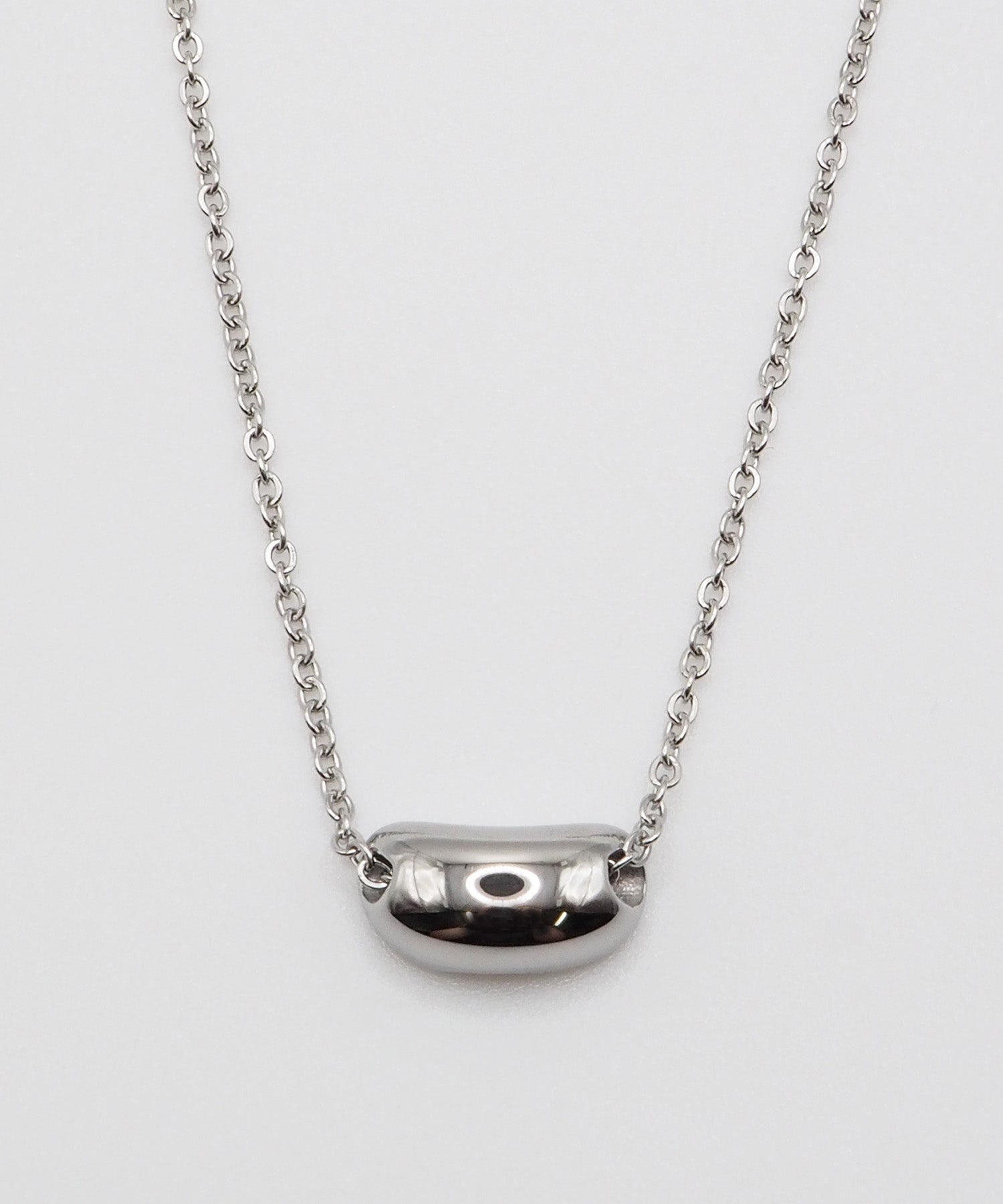 バツリカ VATSURICA 〈LOINE〉金属アレルギー対応 / ステンレス / ビーンズ ネックレス