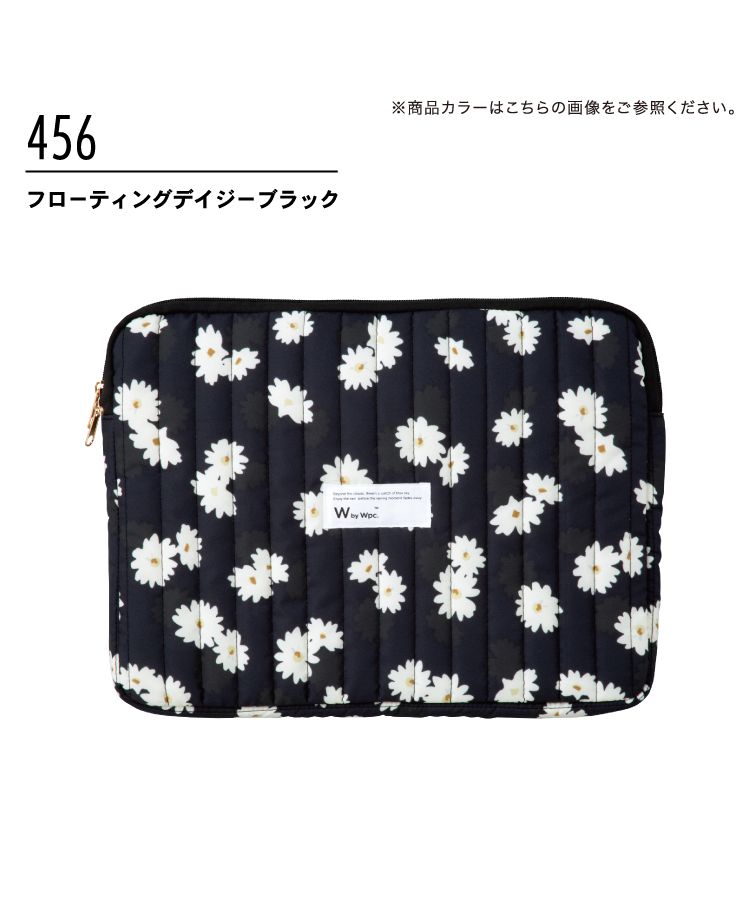 【Wpc.官方】絎縫電腦包L 電腦包 收納袋 防潑水處理 兼容15吋時尚可愛 女性 通勤 通學