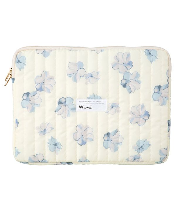 【Wpc.官方】絎縫電腦包L 電腦包 收納袋 防潑水處理 兼容15吋時尚可愛 女性 通勤 通學