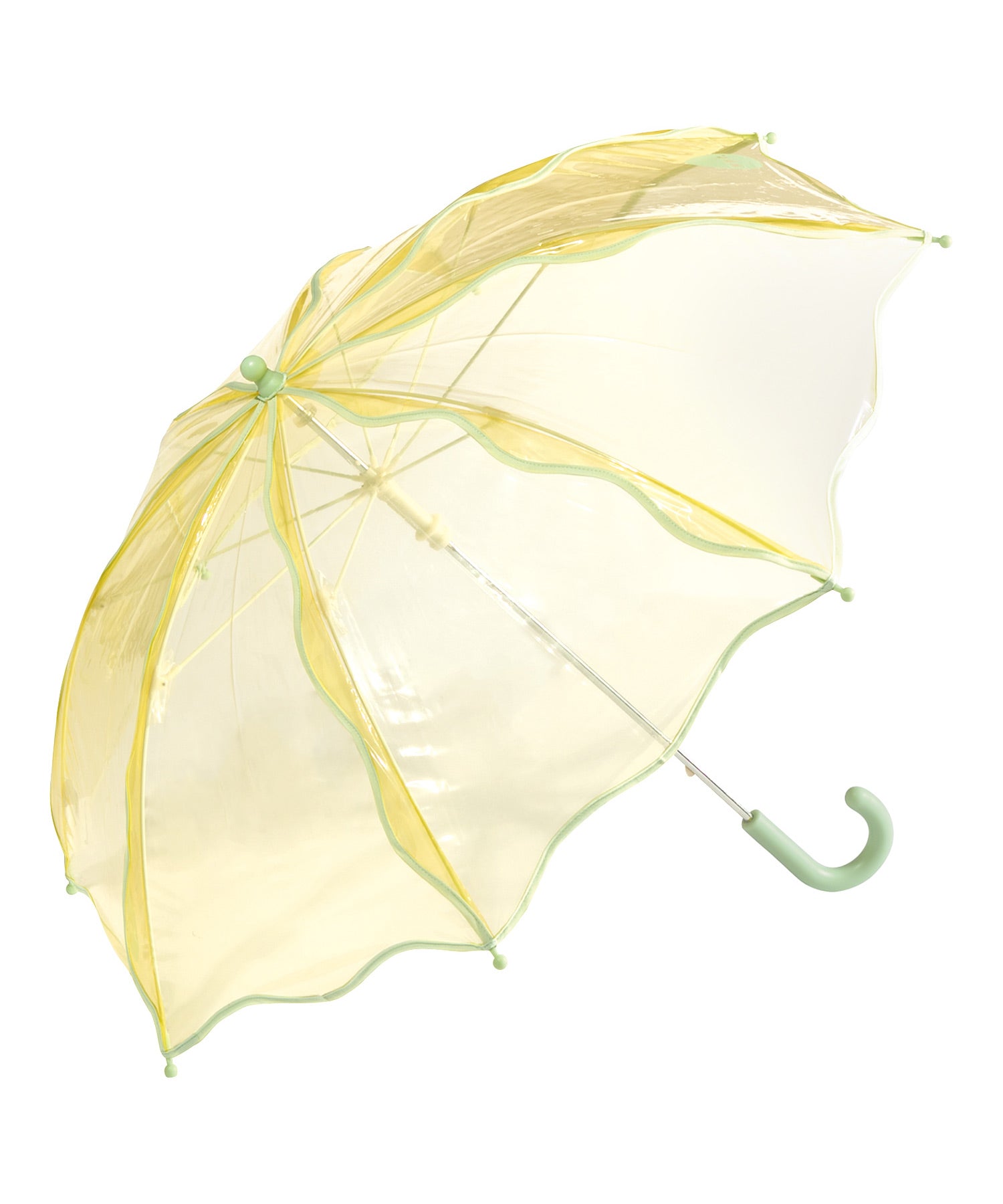 【Wpc.官方】塑膠傘 兒童 波浪傘 50cm 女孩用傘 兒童用 長傘