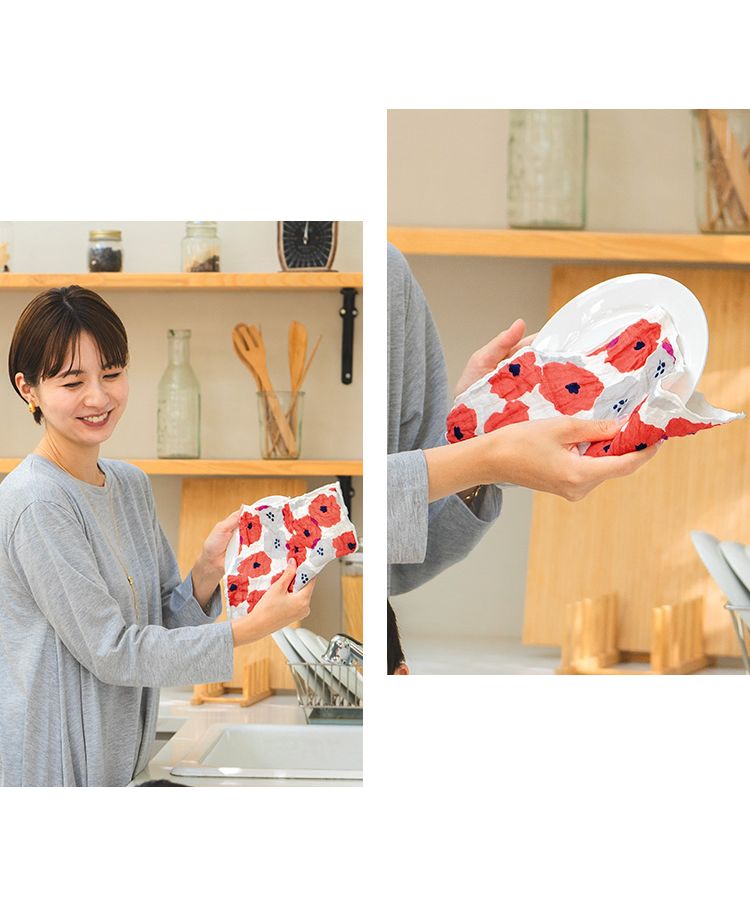 【Wpc.官方】茅織抹布 桌布 餐盤擦拭布 手巾 綿 北歐 女士【不接受退貨商品】