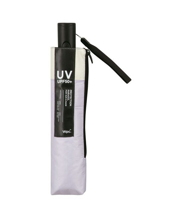 【Wpc.公式】日傘 遮光オートマティックパラソルユニセックス 55cm 自動開閉 遮光 遮熱 晴雨兼用 大きめ メンズ レディース 折りたたみ傘 (ラベンダー) ラベンダー