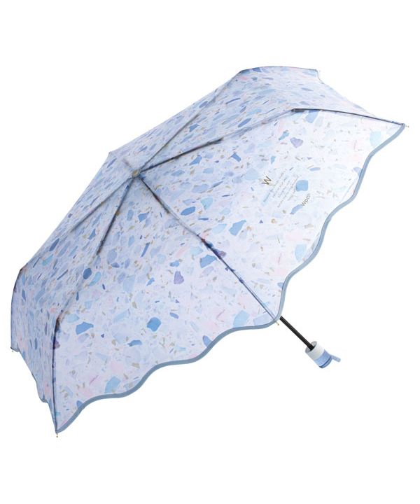 【Wpc.官方】塑膠傘 淺石傘迷你 54cm 傘 女士 雨傘 摺疊傘 摺疊傘 摺疊 摺疊