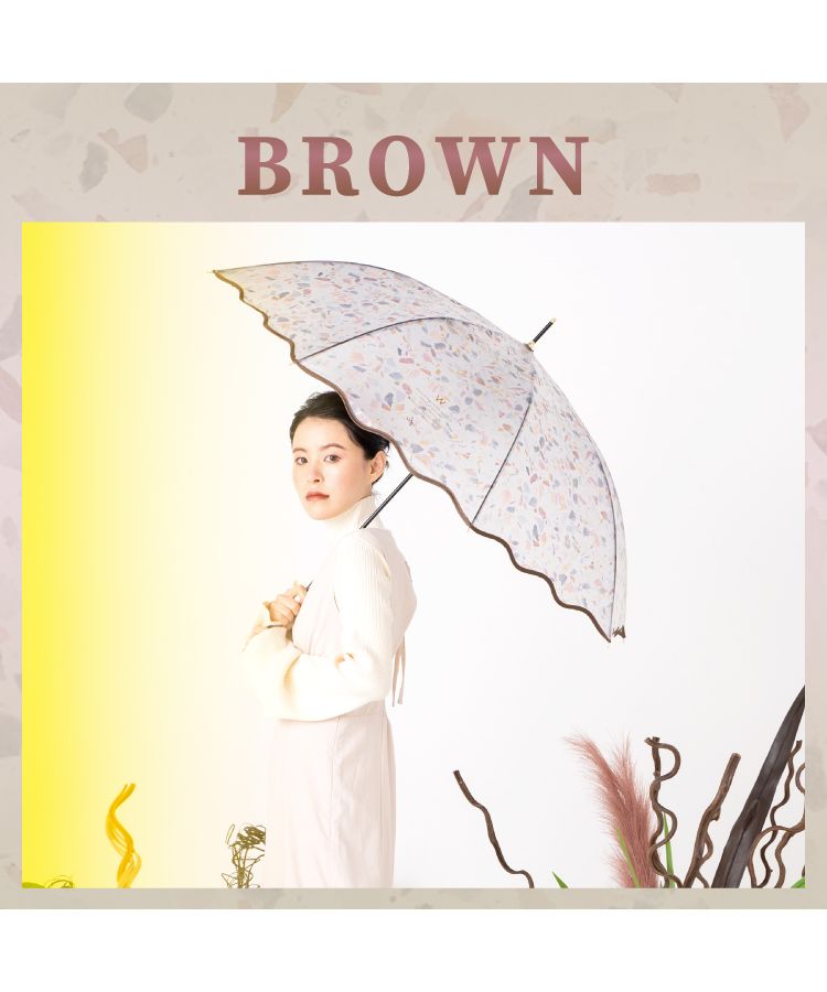 【Wpc.官方】塑膠傘 淺石傘 61cm 大型 跳傘 傘 女士 雨傘 長傘