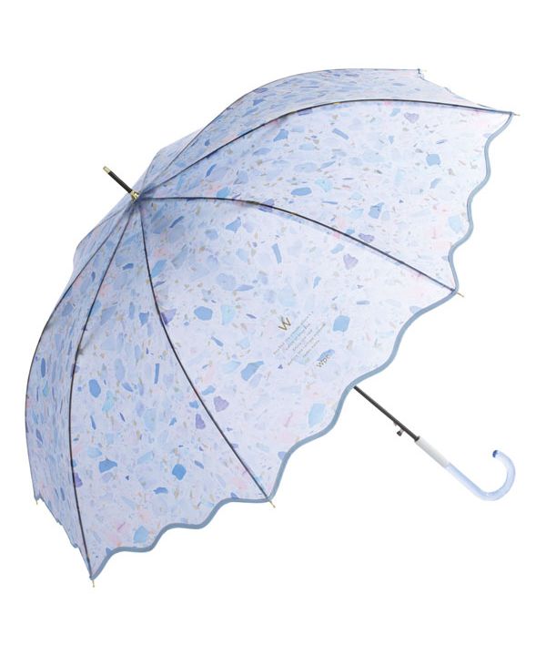 【Wpc.官方】塑膠傘 淺石傘 61cm 大型 跳傘 傘 女士 雨傘 長傘