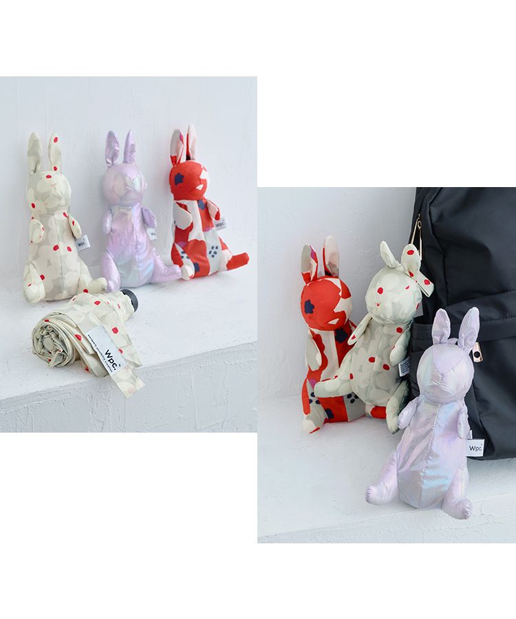 【Wpc.官方】雨傘 彼得拉 熊親骨50cm 晴雨兩用傘 女士 折疊傘 時尚 可愛 女性 通勤 通學