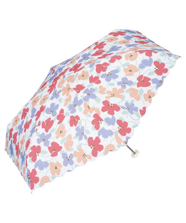 【Wpc.官方】雨傘 艾薇迷你 53cm 晴雨兼用 傘 女士 折疊傘 折疊傘 折疊 折疊