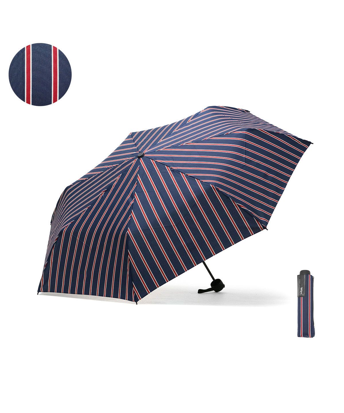 ダブリュピーシー Wpc. 傘 ダブリュピーシー 折りたたみ傘 雨傘 大きめ 手動開閉 晴雨兼用 58cm UV 収納袋 日傘 UNISEX BASIC FOLDING UX001 (その他) その他