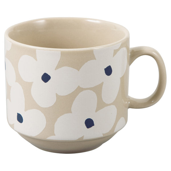 【Wpc.官方】堆疊馬克杯 可重疊收納 雙杯 圖案 微波爐可用 洗碗機可用【不接受退貨商品】