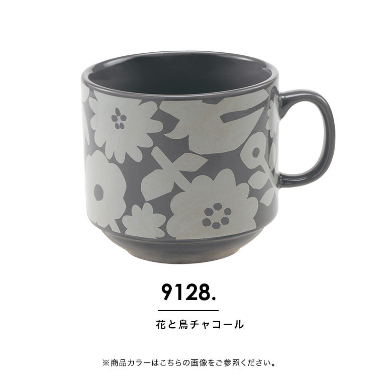 【Wpc.官方】堆疊馬克杯 可重疊收納 雙杯 圖案 微波爐可用 洗碗機可用【不接受退貨商品】