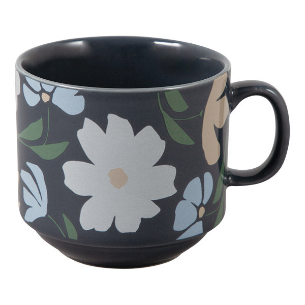 【Wpc.官方】堆疊馬克杯 可重疊收納 雙杯 圖案 微波爐可用 洗碗機可用【不接受退貨商品】