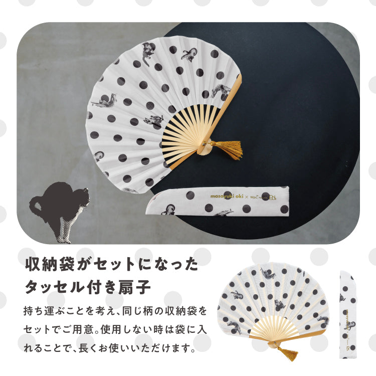 【Wpc.官方】沖昌之×Wpc. 圖案禮盒裝扇子 可愛 禮物 贈品