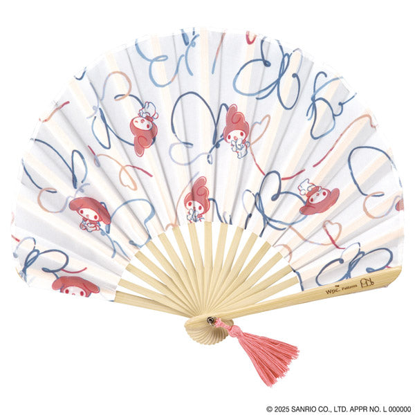 【Wpc.官方】三麗鷗角色×Wpc. 圖案禮盒扇子