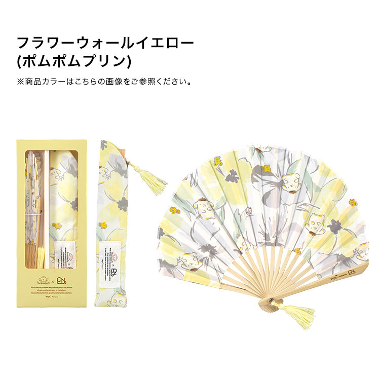 【Wpc.官方】三麗鷗角色×Wpc. 圖案禮盒扇子