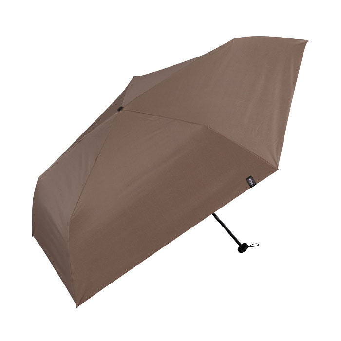 ダブリュピーシー Wpc. 折りたたみ傘 軽量 軽い 大きめ メンズ レディース 晴雨兼用 UVカット UPF50+ 紫外線 完全遮光 手動 傘 折り畳み傘 雨傘 日傘 遮光エアライトパラソル 801-18345-102 (ライトブラウン) ライトブラウン