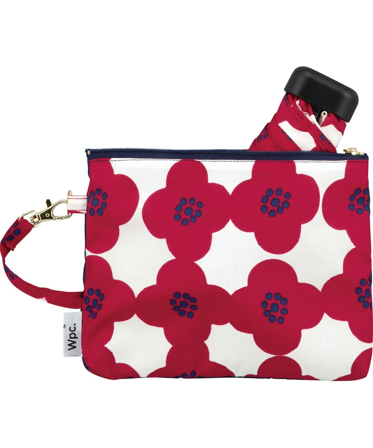 【Wpc.官方】雨傘 卡梅利亞 迷你 50cm 輕量 晴雨兼用 女士 摺疊 摺疊傘