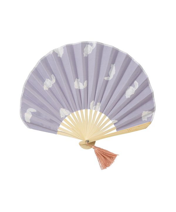 【Wpc.公式】ギフトボックス入り扇子 おしゃれ 可愛い 北欧柄 レディース 女性 ギフト プレゼント おしゃれ 可愛い 女性 (キャッツパープル) キャッツパープル