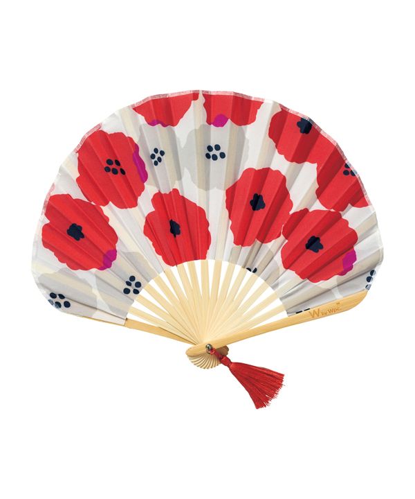 【Wpc.公式】ギフトボックス入り扇子 おしゃれ 可愛い 北欧柄 レディース 女性 ギフト プレゼント おしゃれ 可愛い 女性 (ピオニレッド) ピオニレッド