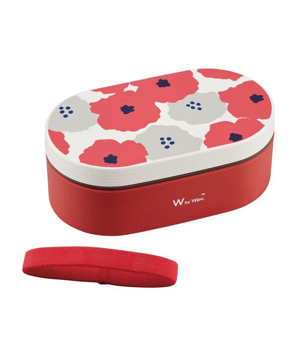 【Wpc.官方】午餐盒 便當盒 微波爐適用 洗碗機適用 1層 大型 便當盒 北歐 女士 時尚 可愛 女性 通勤 通學【不接受退貨商品】