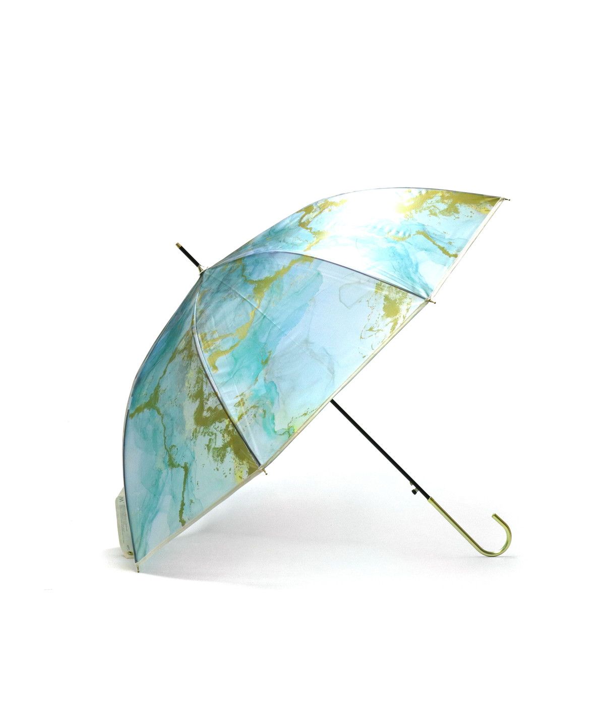 ダブリュピーシー Wpc. Wpc. 長傘 Wpc ダブリュピーシー ワールドパーティー インクアートアンブレラ 傘 雨傘 ビニール傘 61cm 大きい ブランド 軽量 透明 クリア (ブルー) ブルー