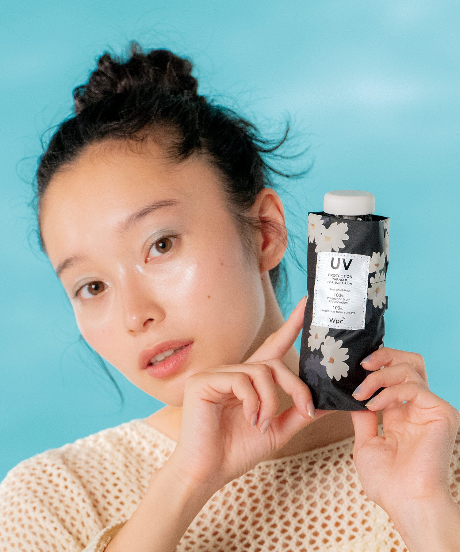 【Wpc.官方】日傘 嬰兒陽傘 50cm 輕量 完全遮光 遮熱 晴雨兼用 女士 摺疊傘