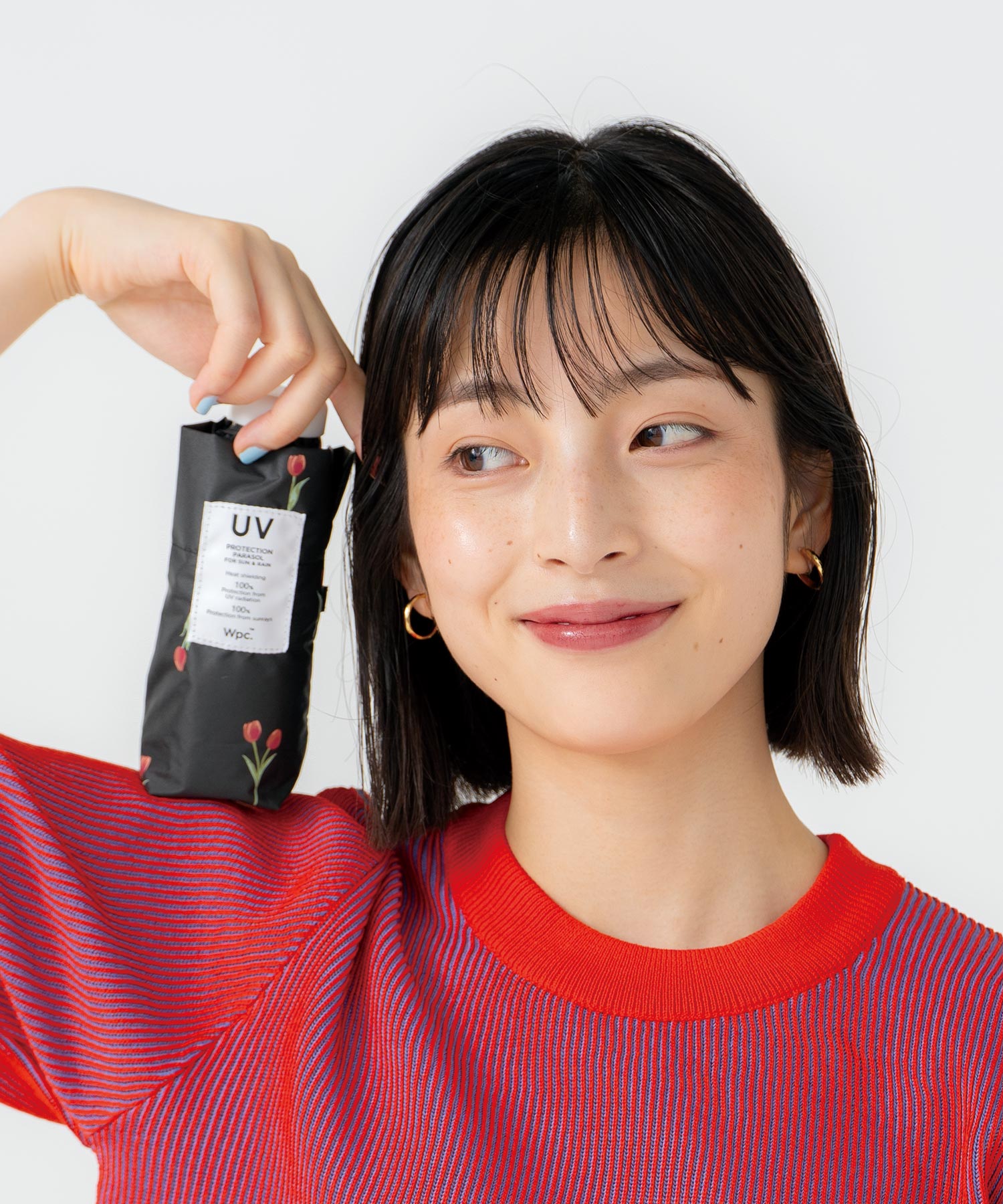 【Wpc.官方】日傘 嬰兒陽傘 50cm 輕量 完全遮光 遮熱 晴雨兼用 女士 摺疊傘