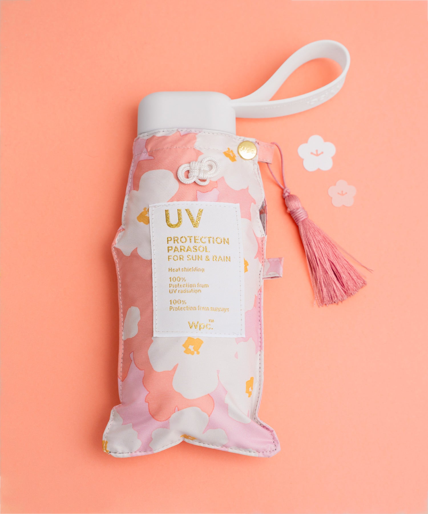 【Wpc.官方】日傘 遮光 守護傘 小型 完全遮光 遮熱 晴雨兩用 女士 摺疊傘