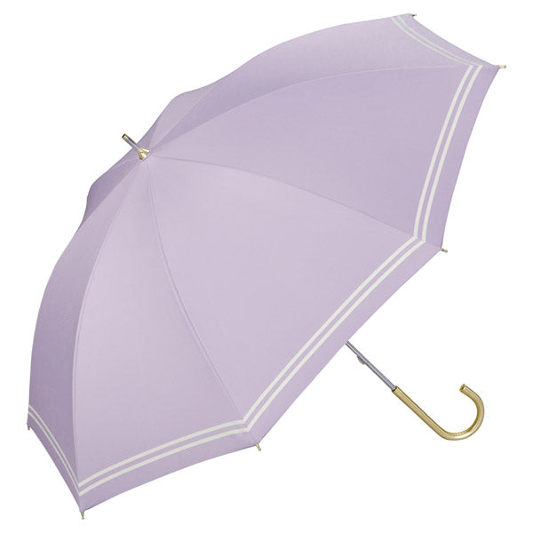 【Wpc.公式】日傘 遮光セーラー 50cm 完全遮光 遮熱 UVカット 晴雨兼用 レディース 長傘 (ラベンダー) ラベンダー