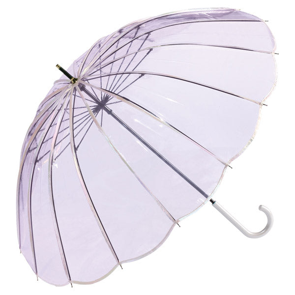 【Wpc.官方】塑膠傘 美人魚雨傘 55cm 傘 女士 可愛 雨傘 長傘