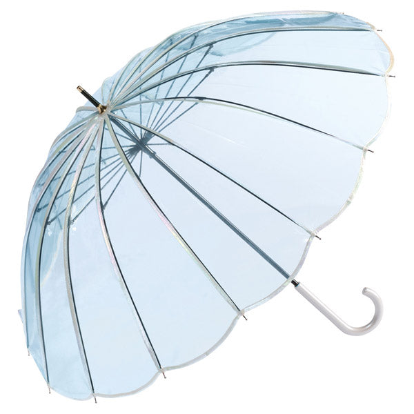 【Wpc.官方】塑膠傘 美人魚雨傘 55cm 傘 女士 可愛 雨傘 長傘