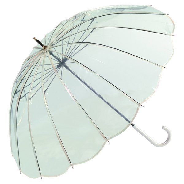 【Wpc.官方】塑膠傘 美人魚雨傘 55cm 傘 女士 可愛 雨傘 長傘