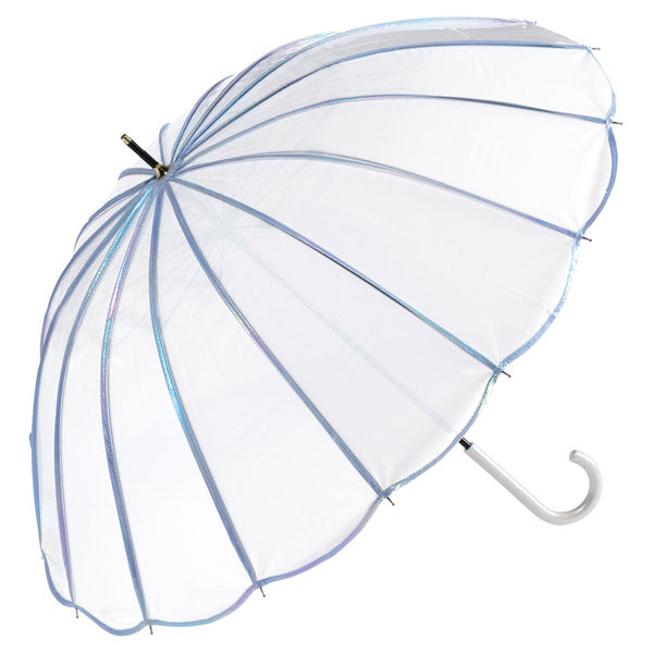 【Wpc.官方】塑膠傘 美人魚雨傘 55cm 傘 女士 可愛 雨傘 長傘