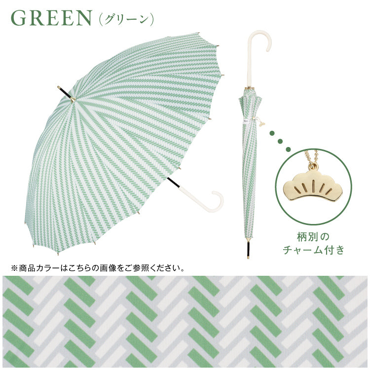 【Wpc.官方】雨傘 日本傳統色彩傘 16根骨 和風 女士 長傘