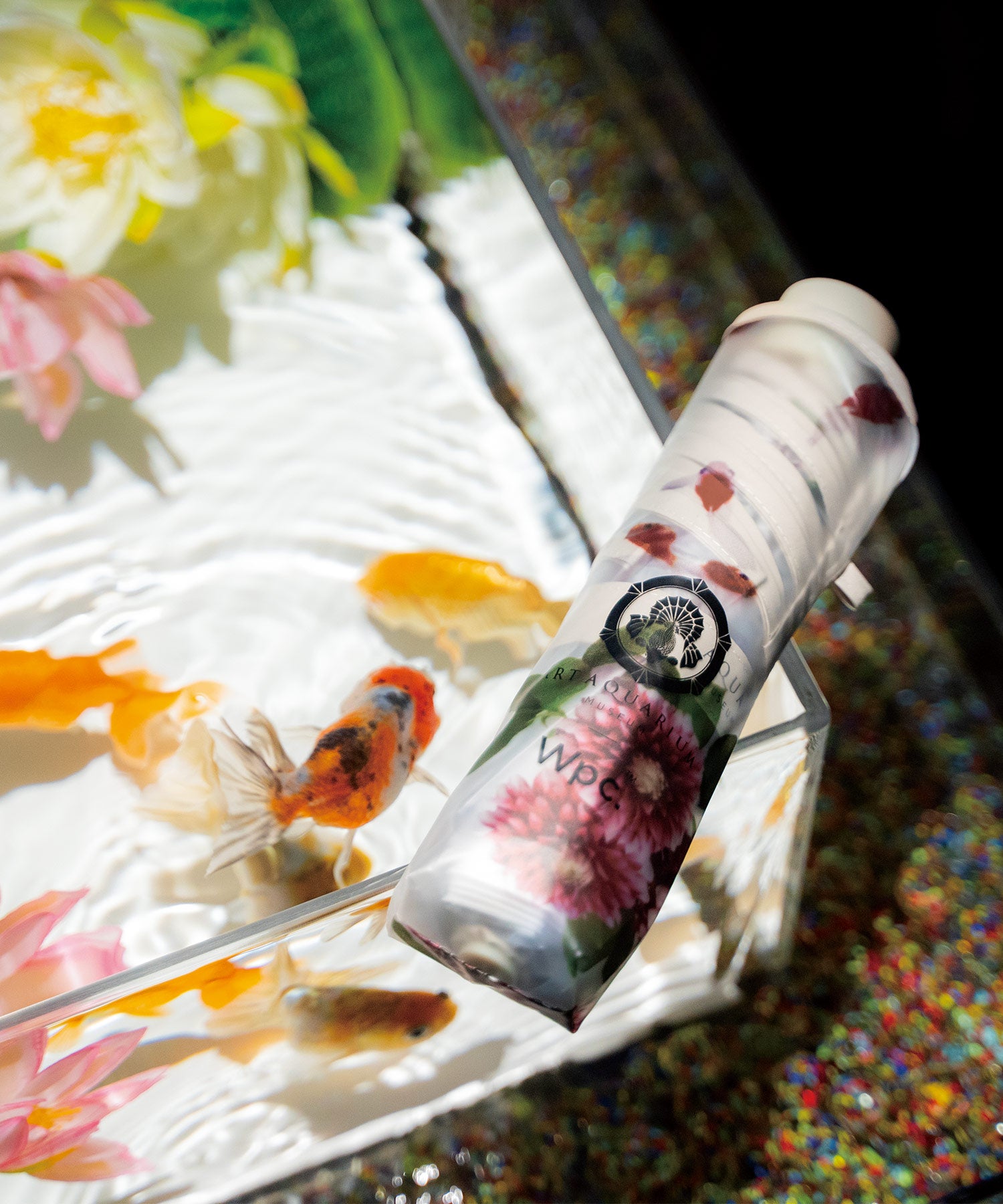 【Wpc.官方】塑膠傘 藝術水族館×Wpc.雨傘 迷你 傘 女士 折疊傘