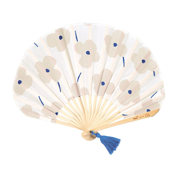 【Wpc.公式】ギフトボックス入り扇子 おしゃれ 可愛い 北欧柄 レディース 女性 ギフト プレゼント (メリーフラワーオフ) メリーフラワーオフ